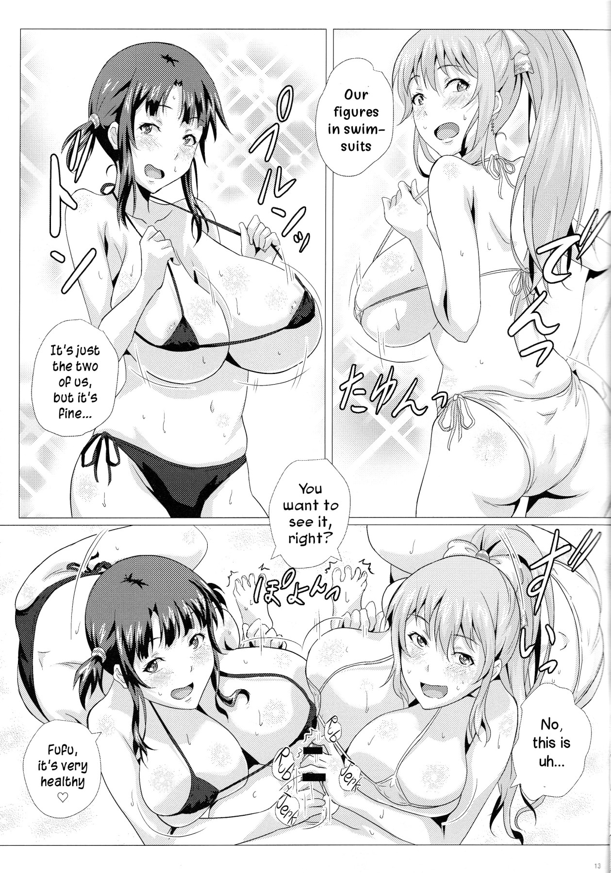 Hentai Manga Comic-Heavy Breasted Sisters and Titjob Luxury-Read-12